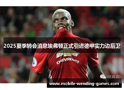 2025夏季转会消息埃弗顿正式引进德甲实力边后卫